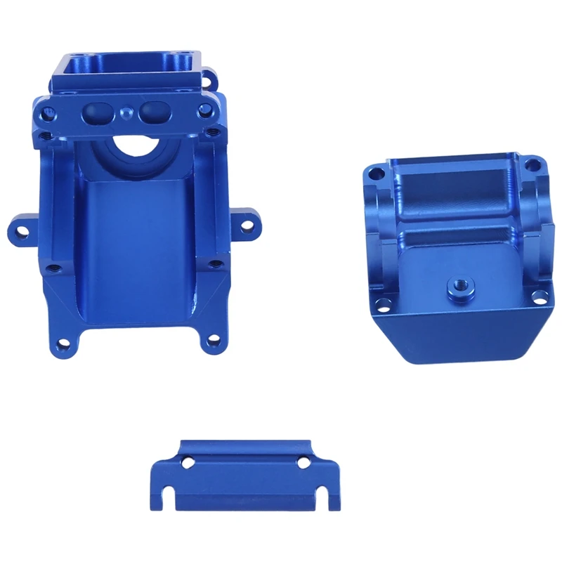 Metalen versnellingsbakbehuizing en differentieeladapter voor ARRMA 1/8 6S Karton Typhon 1/7 Infraction Onbegrensde onderdelen Rood