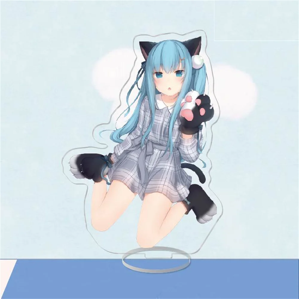 Anime Amashiro Natsuki Acrylic 15cm Stand Keychain Decoration Desk Figure Display Fan Gift Goods Birthday Collection