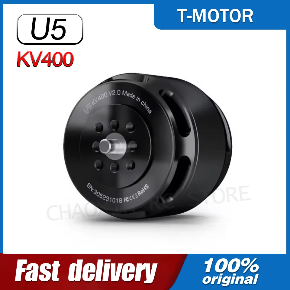 T-MOTOR U5 KV400 2kg Payload Thrust Electric Brushless Dc Motor for Multi-copter Uav Drones Accessories
