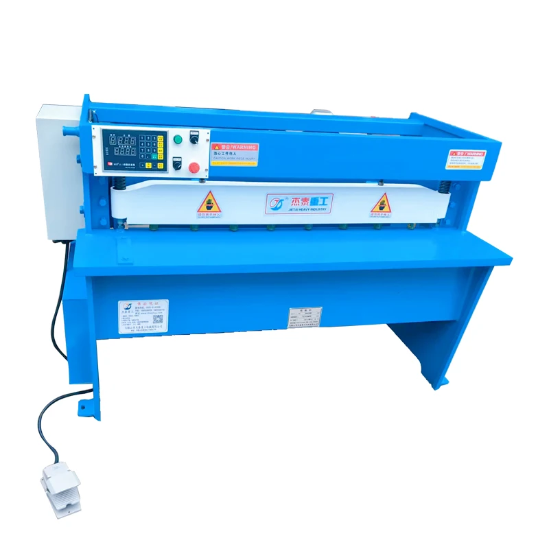 

High Quality Stainless Steel Electric Guillotine Shearing Machine Energy-Saving Long Cut MD11 CNC System Featuring Pump Gear PLC