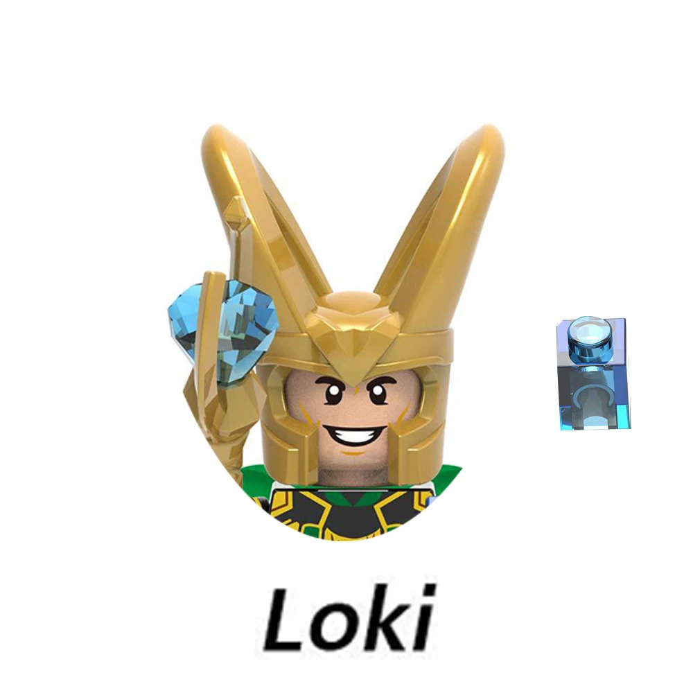 Loki Building blocks Lulk X0241 X0259 X0267 X0271 X0277 XH1125 Odin Scorpion Action Figures Model Assembling Toys