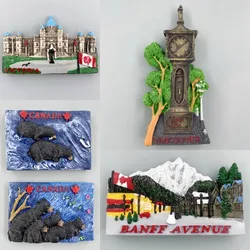 Canada Fridge Stickers Vancouver Souvenirs Wells Gray Provincial Park Ottawa Victoria Banff Fridge Magnets Wedding Gifts