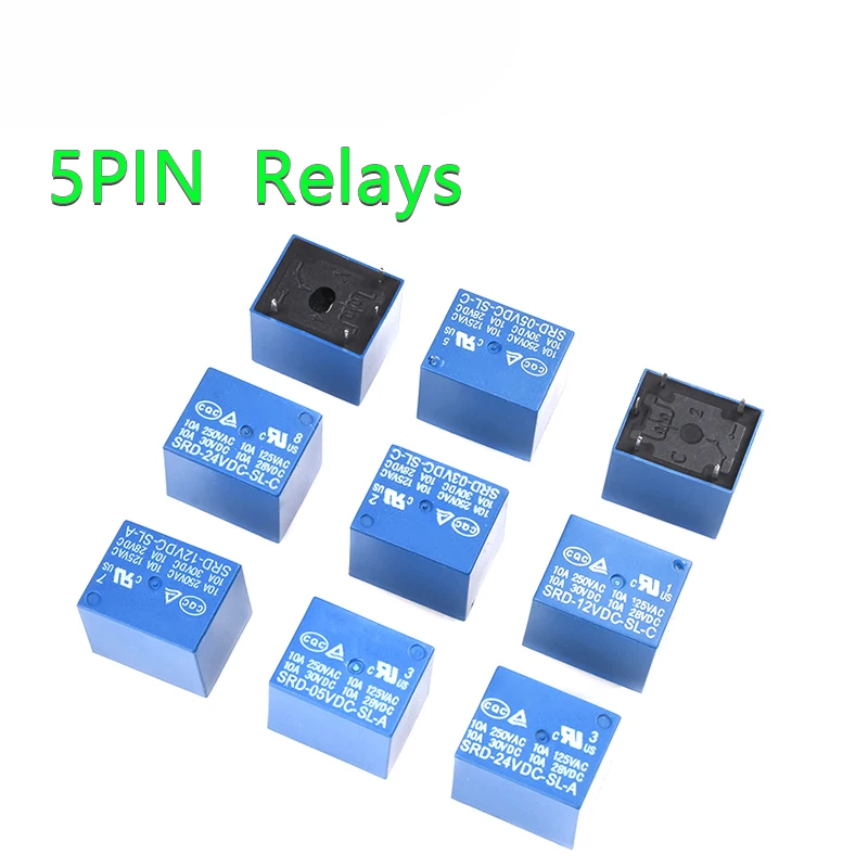10Pcs Relays Srd-03…