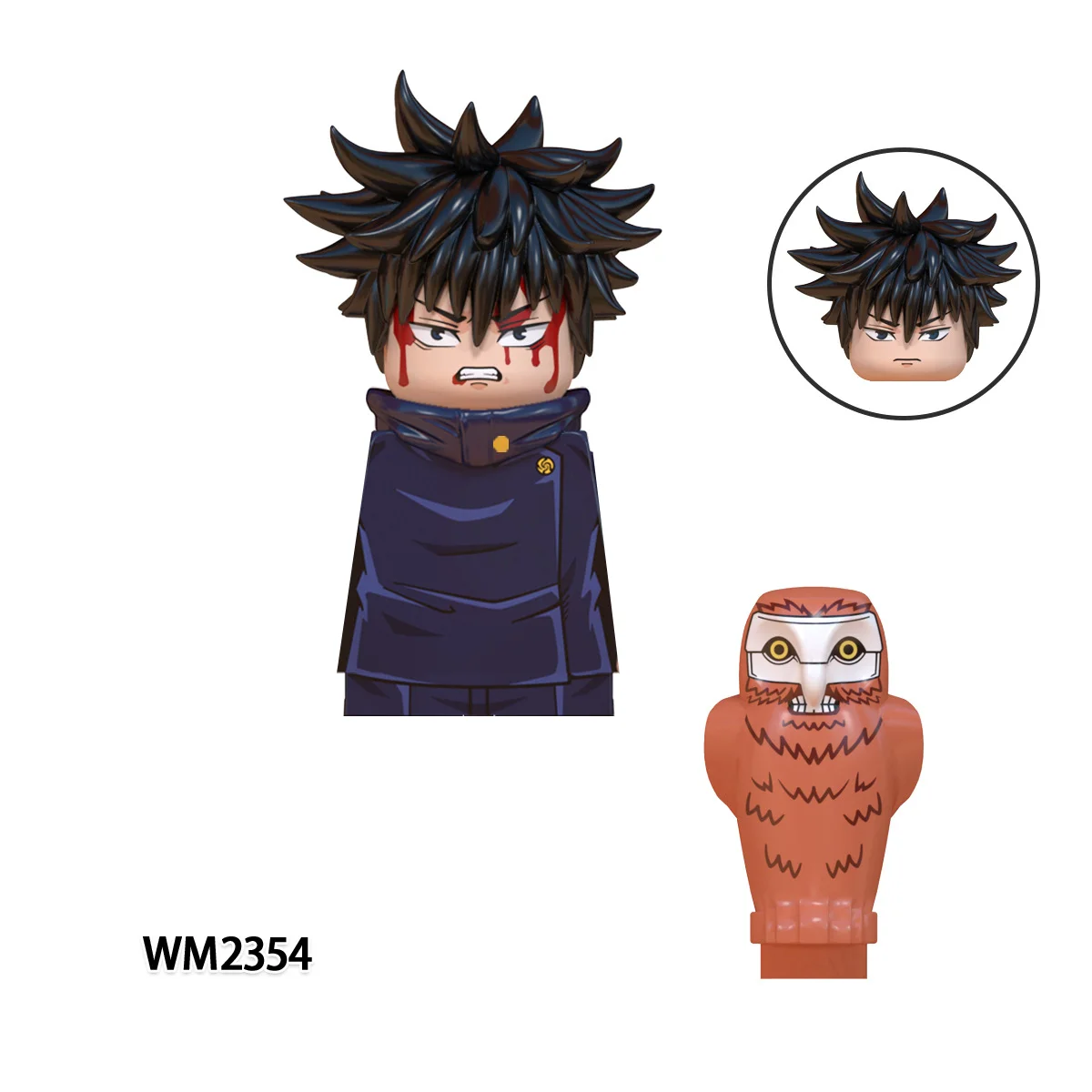 New Jujutsu Kaisen Building Blocks Itadori Yuji Gojo Satoru Ryomen Sukuna WM6200 WM6201Action Figure Accessories Gift