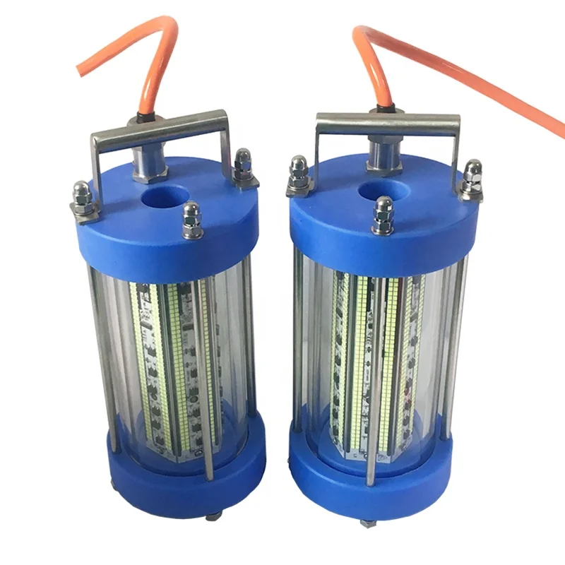 600W Blue Sea Lighting Underwater Led  Fishing Light Stick