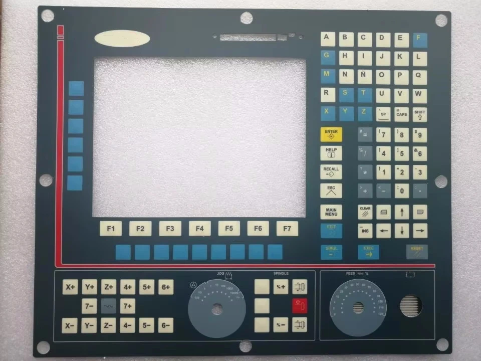 New Replacement Compatible FAGOR NMON-55M-11-LCD Touch Membrane Keypad