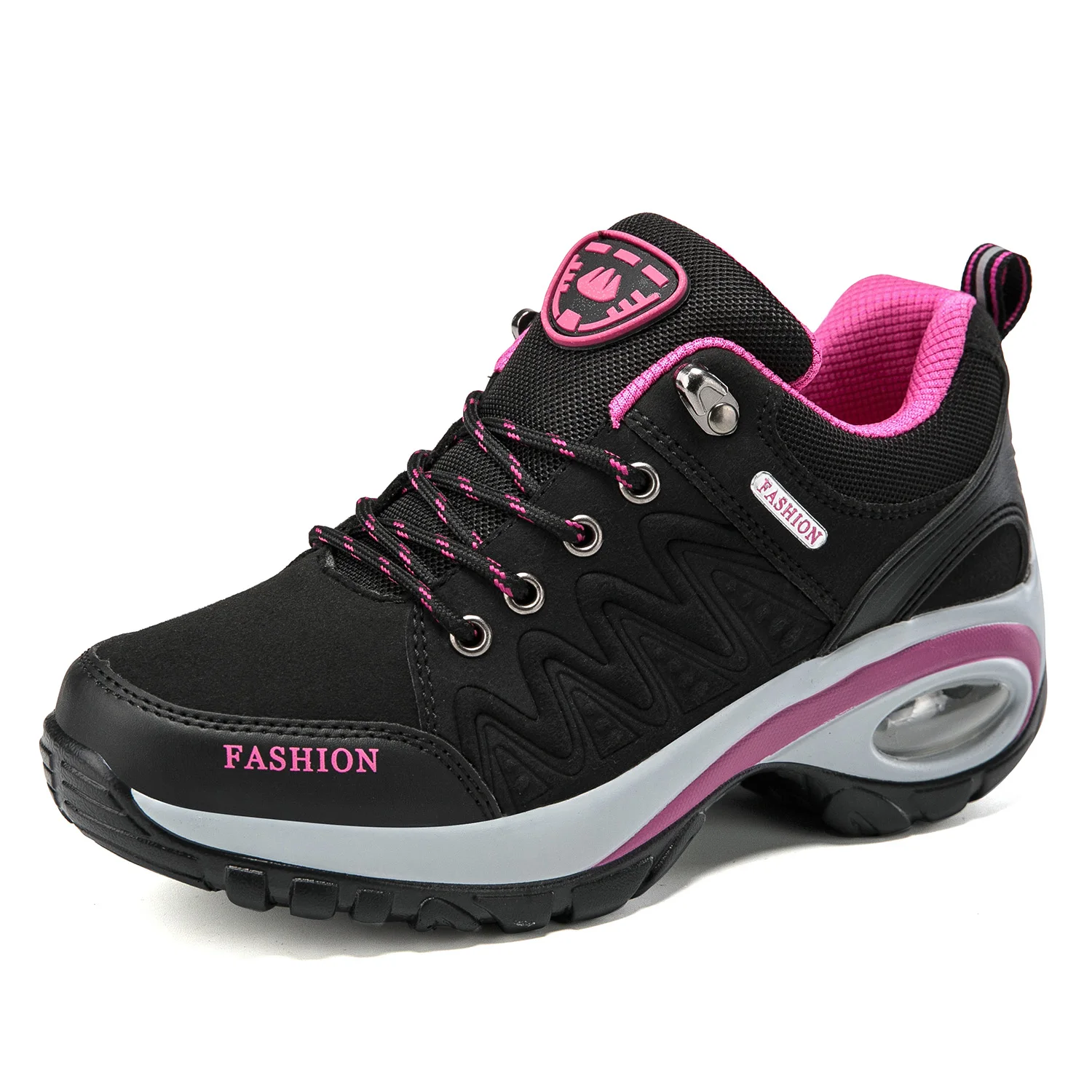 New ladies sneakers platform fashion outdoor hiking non-slip air cushion casual shoes comfortable hiking shoes Size 35-42
