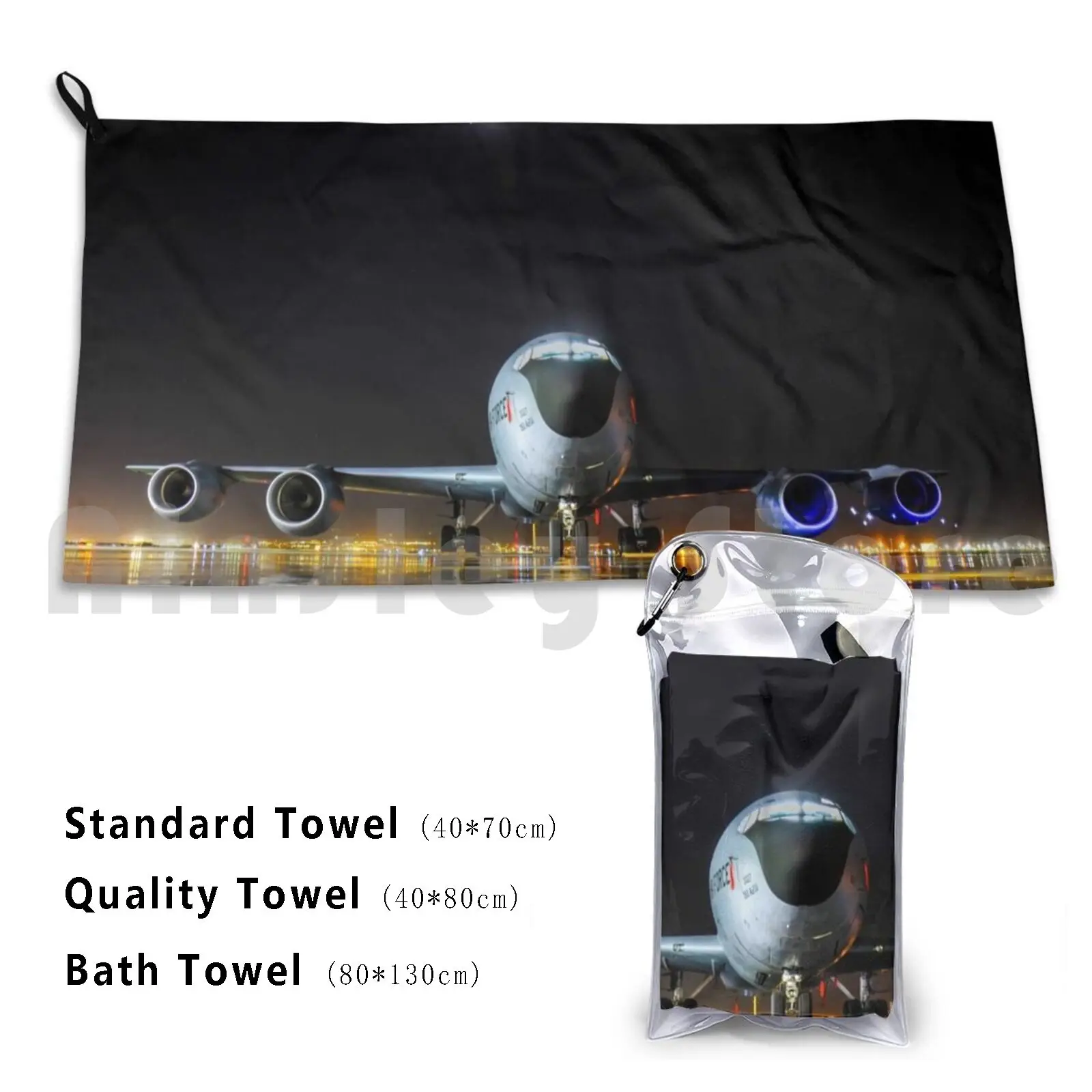 Kc 135r Stratotanker Custom Towel Bath Towel Plane Planes Jets Jet Engine Airplane Fighter Jet Air Force