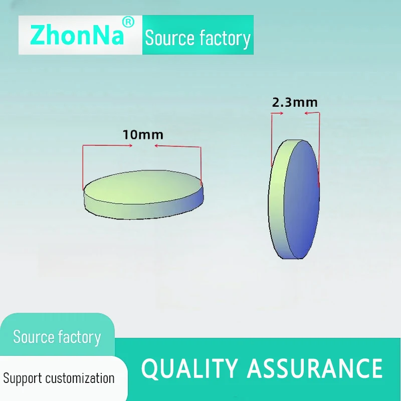 F26mm Dia 10mm Laser Focusing Lens, 2.3mm Thickness, High Quality Optical Condenser, Spherical Glass Lens, 1PC for DIY Projects