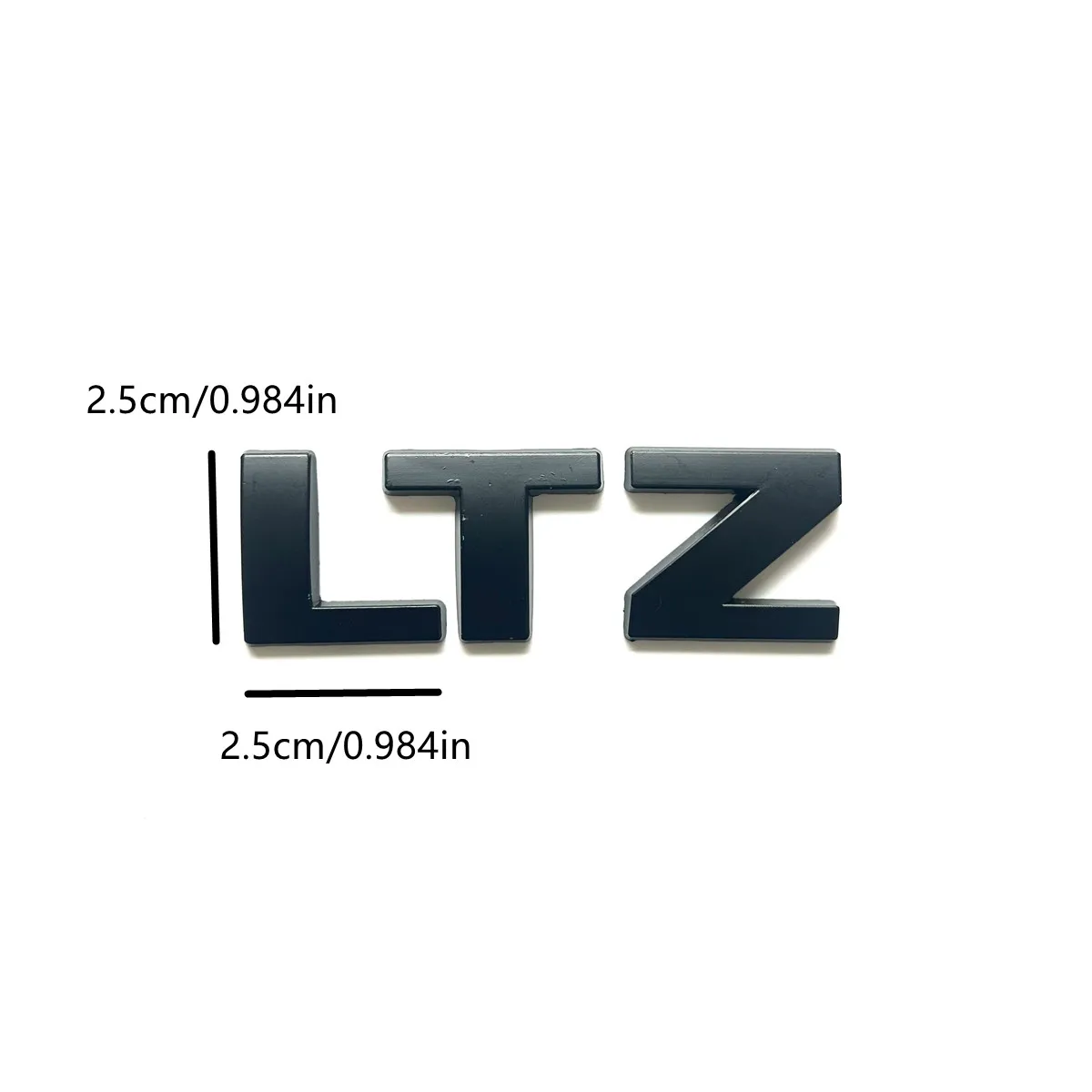 Car Styling 3D LTZ Metal Zinc Alloy Car Sticker Badge Body Rear Trunk Adhesive Decal Emblem for Chevrolet Silverado Cruze Spark