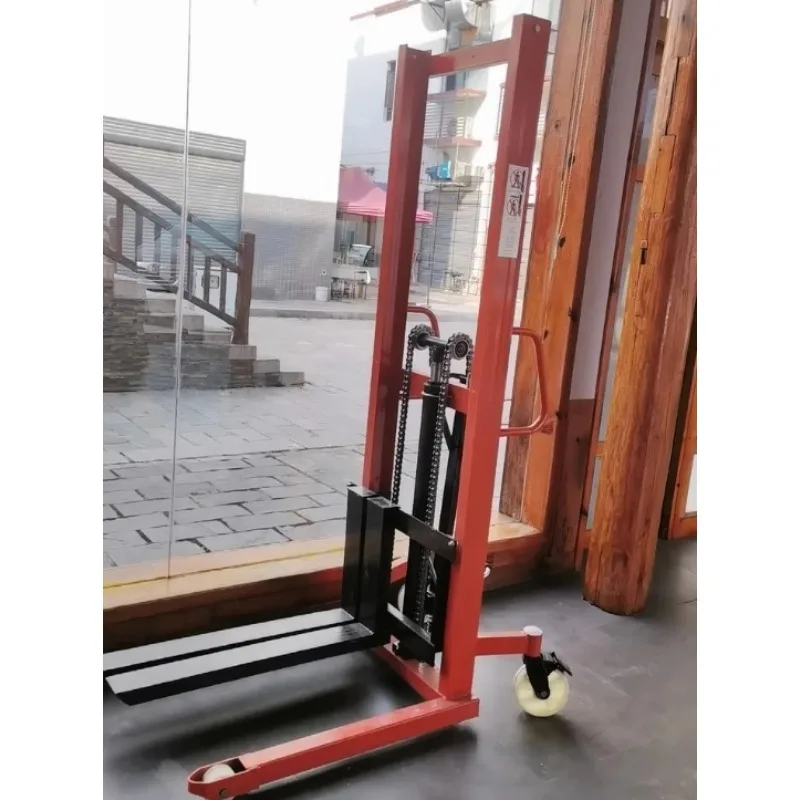 أدوات التعامل مع المواد رافعة شوكية البليت 2000 كجم مكدس الرفع اليدوي 1.6 متر ارتفاع الرفع مكدس اليدوي الهيدروليكي