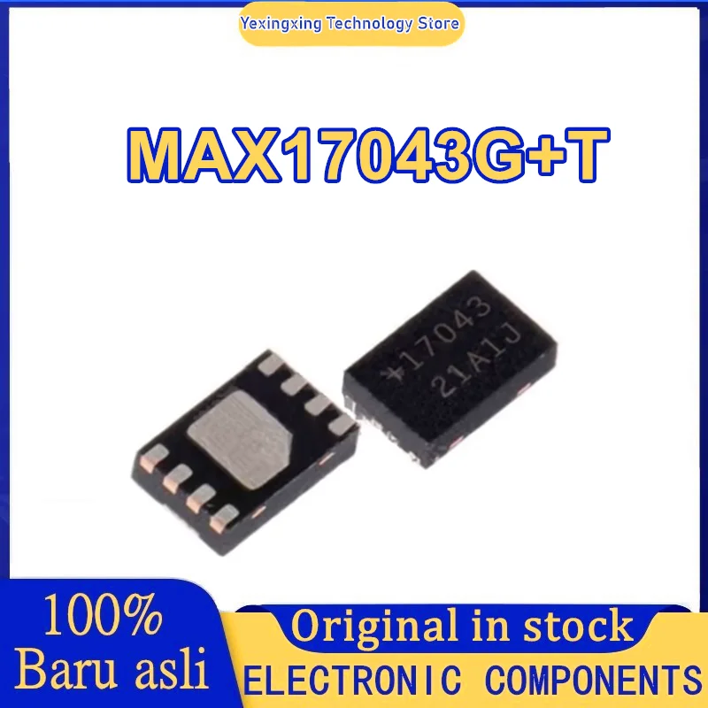 5 قطعة 17043 MAX17043 MAX17043G + T QFN-8 100% جديد وأصلي في المخزون #2
