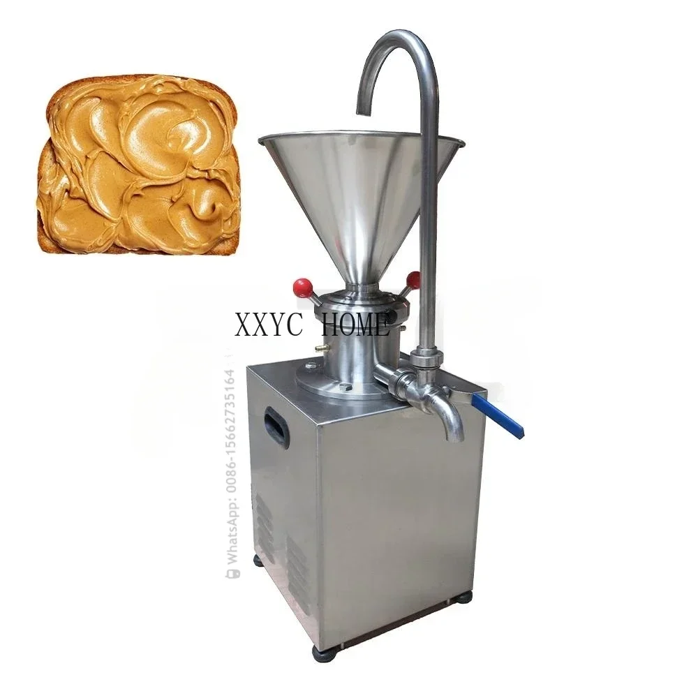 

Commercial Jam Sauce Grinder Machine Automatic Peanut Sesame Cocoa Beans Butter Grinding Maker Food Colloid Mill