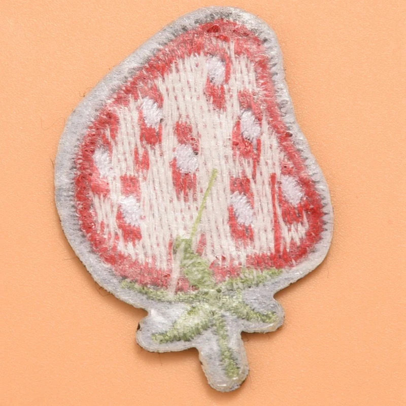 Mini Strawberry Embroidered Sew Iron On Patch For Clothes/Hat/Jackets/T-Shirt/Jeans/Backpacks (20Pcs)