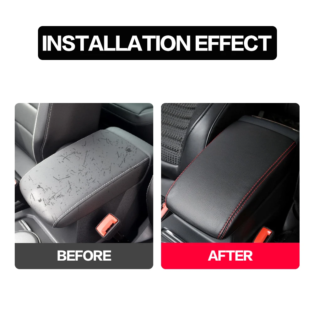Car Armrests Box Cover Central Control Decoration Interior Accessories For VW Tiguan MK1 MK2 2007 2008 2009 2010 2011 2012 2022
