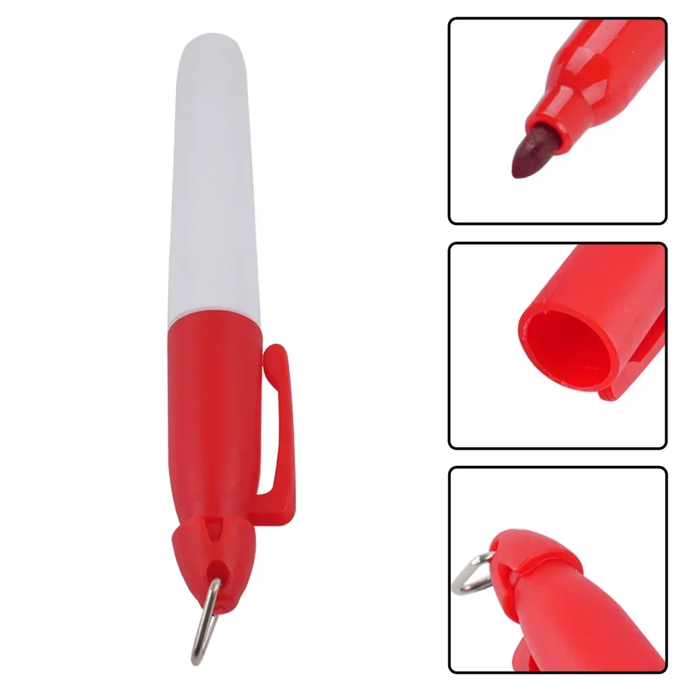 Professional-Golf Ball Liner Marker Pen With Hang Hook Drawing Alignment Marks Fast - Drying/waterproof/fadeless-Golf Ball Tool