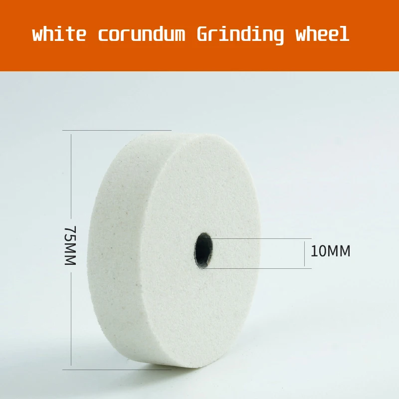 Polish Cloth Wheel Brush Head Grinder Shank Grinding Buffing Wheel Polishing Pad 75mm Mini Drill Accessories Abrasive Disc