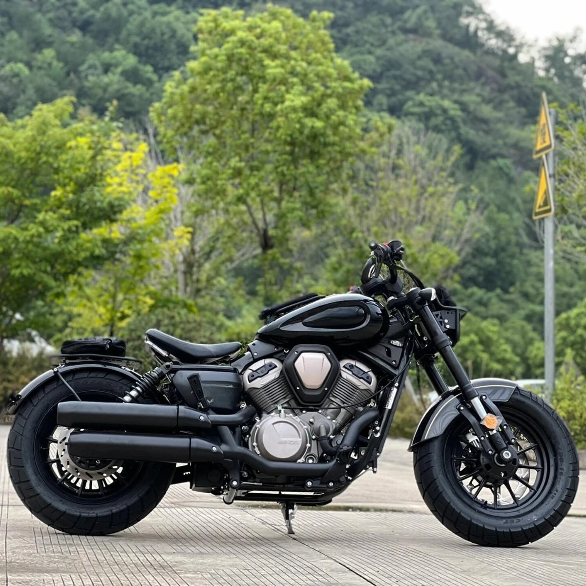 450 Cruise Water Cooled V-Type Double Cylinder Retro Motorcycle