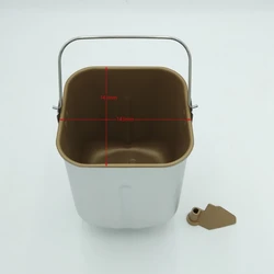 Bread Maker Parts Mixing Bread Bucket Inner for Kitchen Bread Machine Drop Shipping