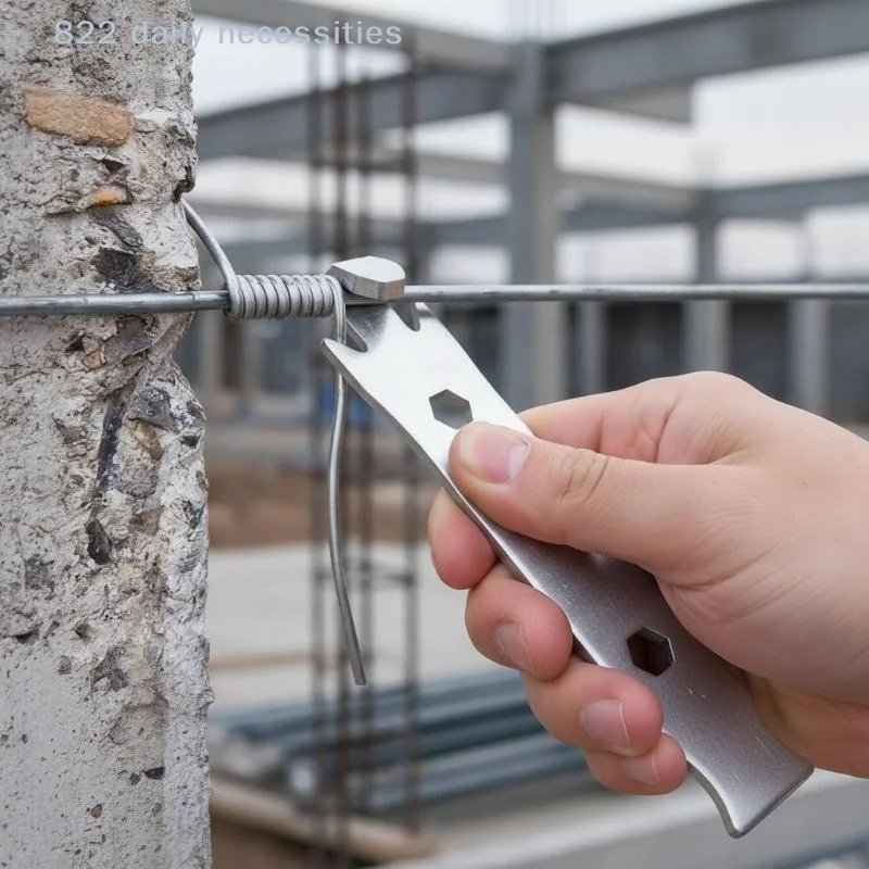 convenientGalvanized Steel Wire Twisting Wrench Anti Rust High Hardness for Agricultural Fence Wire Mending Work