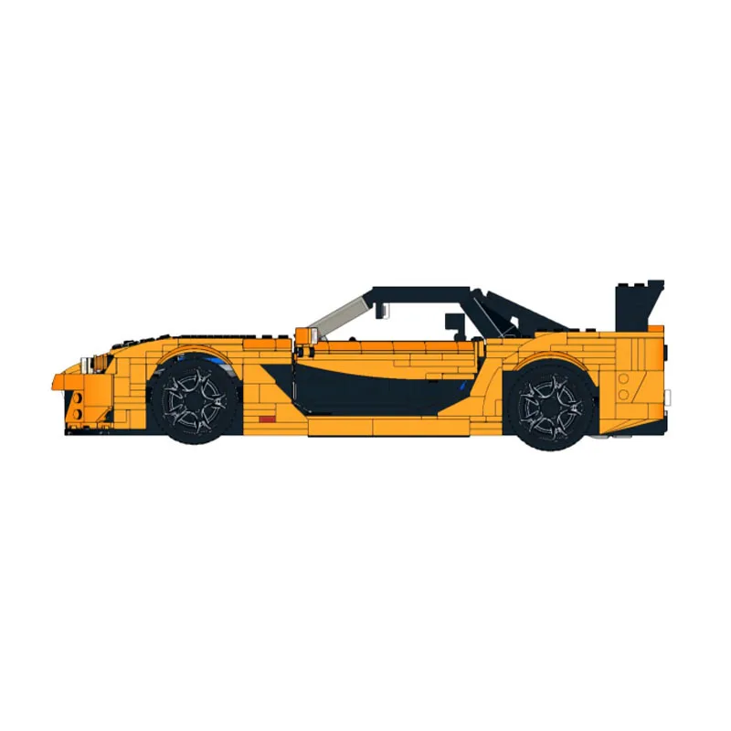 

MOC-182340 Movie Series RX7 Sport Sports Car Racing Brick Model 1261 PartsMOC Creative Boys Kids Birthday Toy Gift