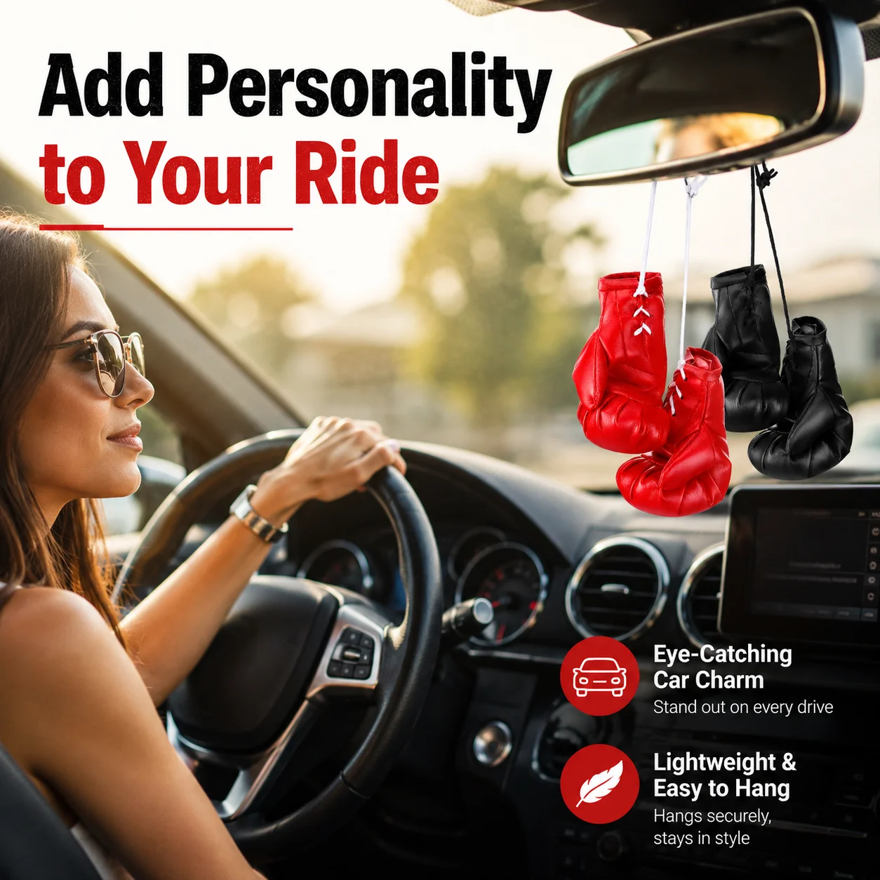1 Pairs Mini Boxing Gloves Car - огляд і ціна Car Accessories Walmart