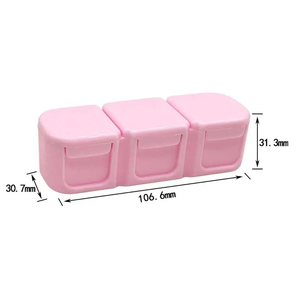 Vitamins Storage Container Medicine Organizer Cut Compartment Travel Pill Case Pill Dispenser Pill Box Medicine Pill Box