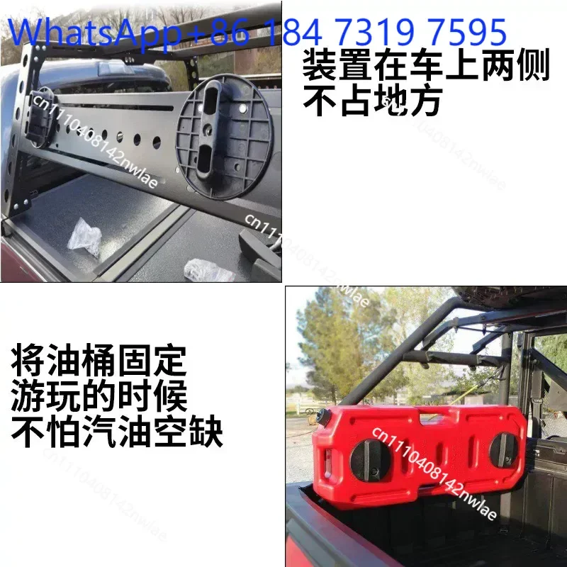 Thickened Explosion Proof Fuel Can for Car Off Road Motorcycle Storage Container Spare Jerry Can Roof Box Compatible