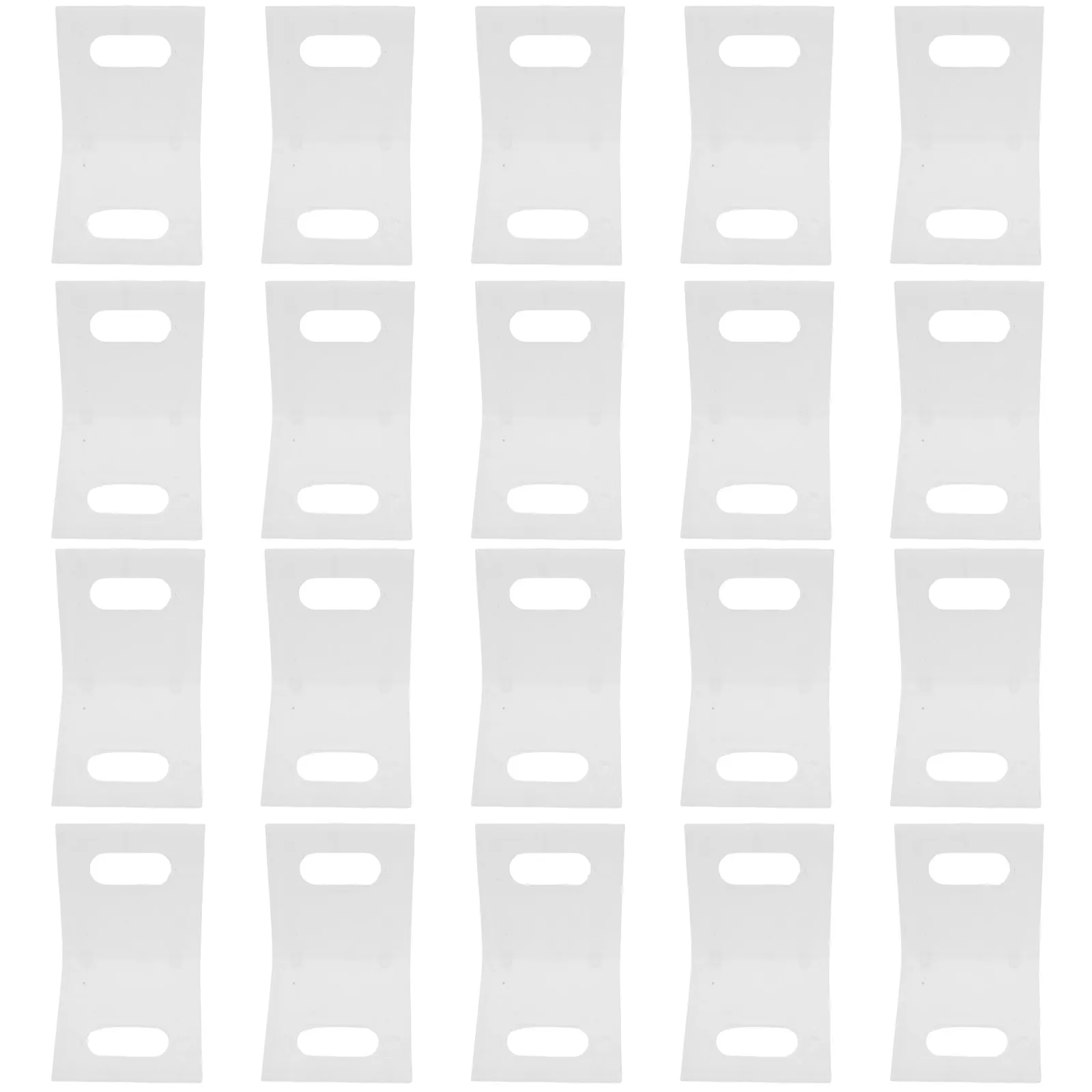 50Pcs Carton Corner Protectors Plastic Thick Padding Edge Guards Strap Protector for Shipping Boxes Pallet Freight Cargo