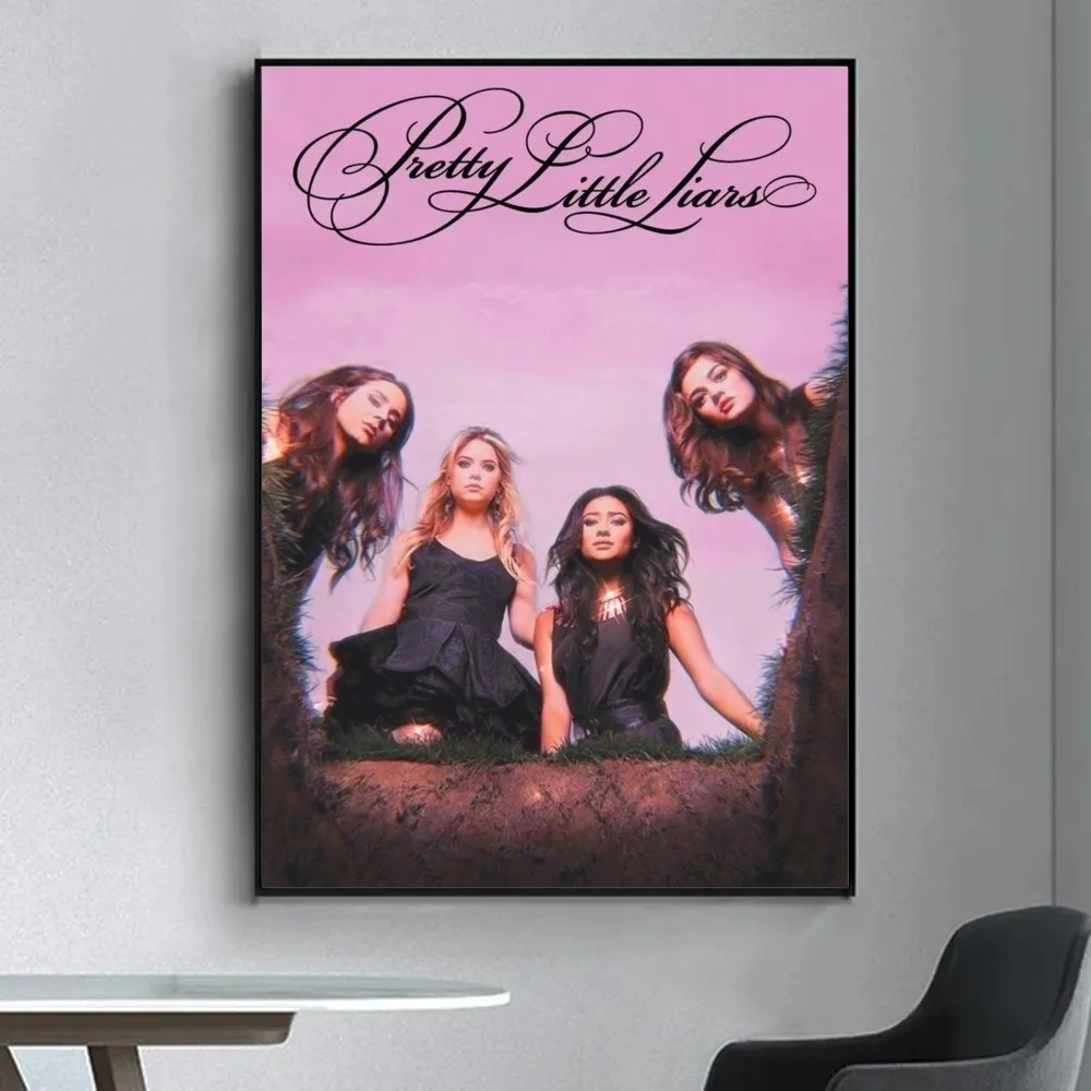 Pretty Little Liars Poster Fancy Poster Wall Sticker per soggiorno Bar Vintage pittura decorativa centrale