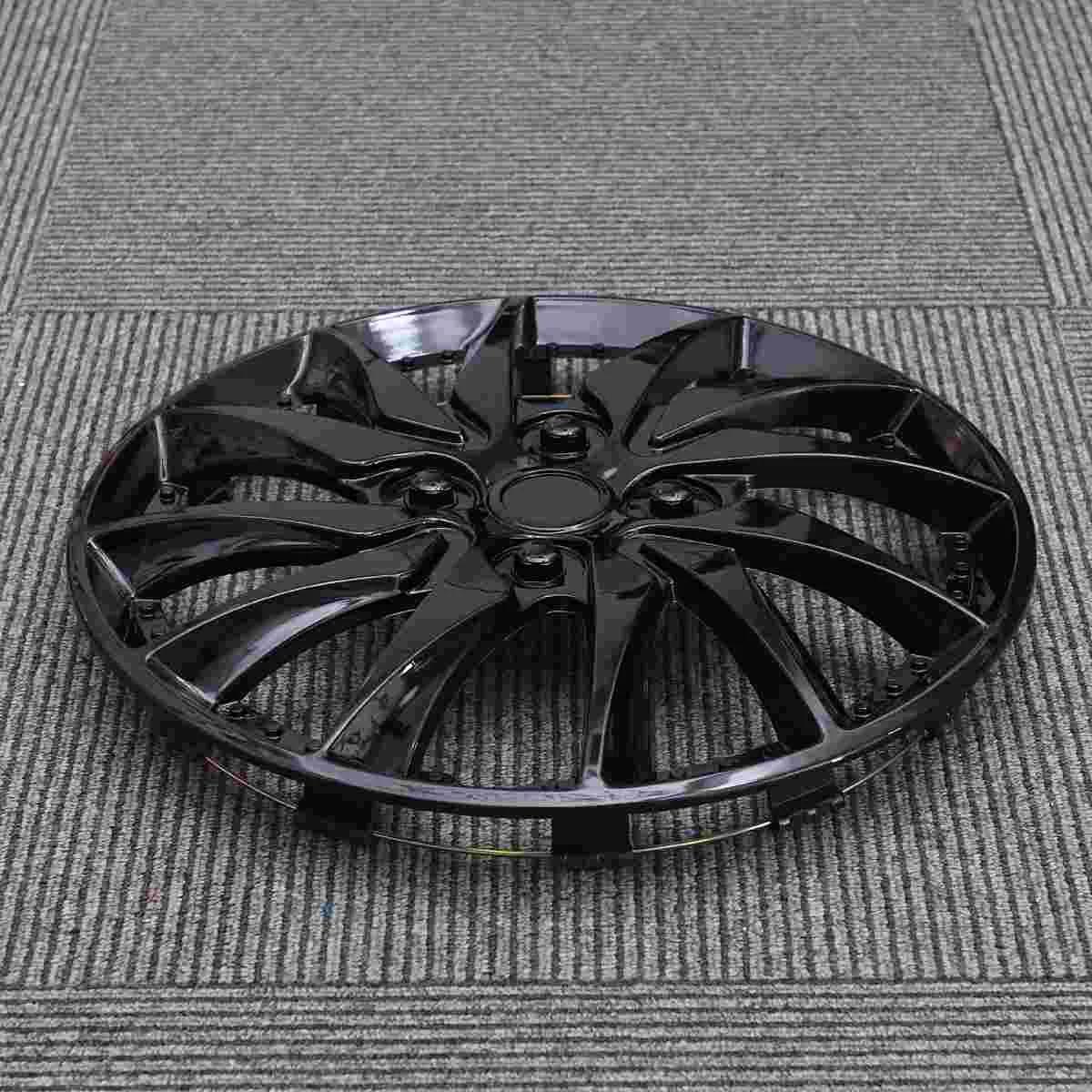 Hubcaps 14 Inch Nolitoy Black Decor Tire Hub Cap Hubcap Wheel Covers Cars 14 Inch Car Hub Auto Refit Accessory Blue Black