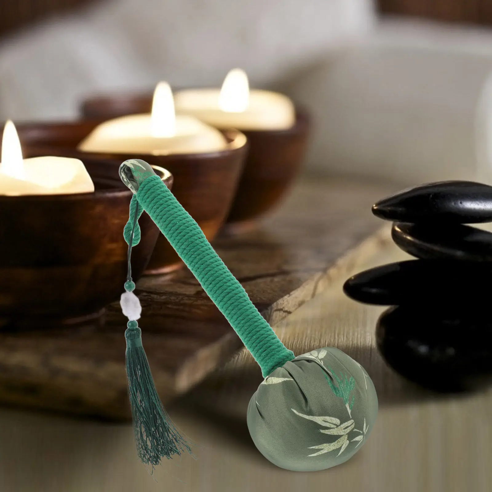 Manual Handheld Massage Hammer Wormwood Herbal Filling Body Massager for Back Waist Arms Muscle Tension Relief Portable Wellness