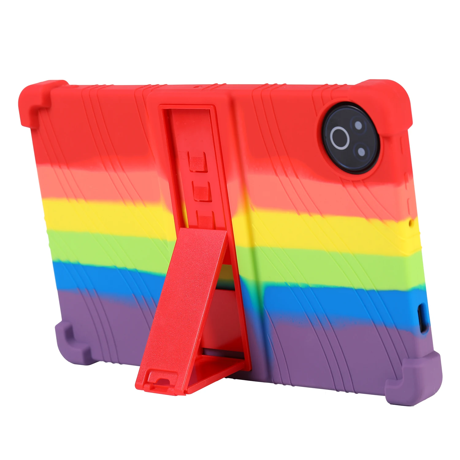 Silicone Case for HiGrace KB1001 10 Inch Tablet, Kids Shockproof Protective Cover with Adjustable Kickstand