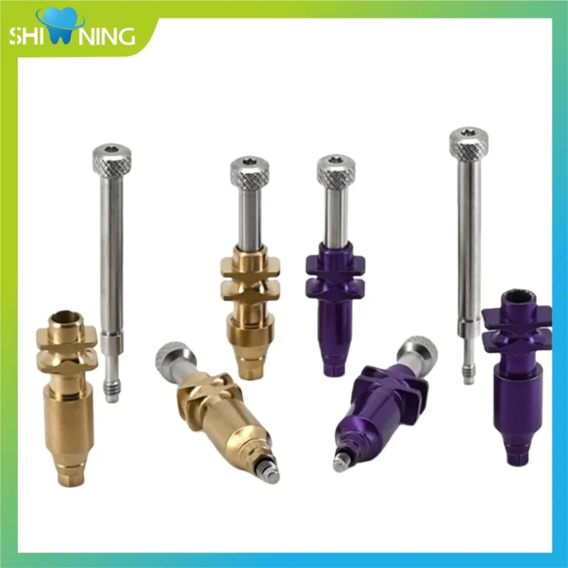 

10 шт. стоматологические аксессуары открытый стержень для переноса RP NP запасные части пластырь исцеляющий защитный колпачок аналоговый приспособление для Нобеля