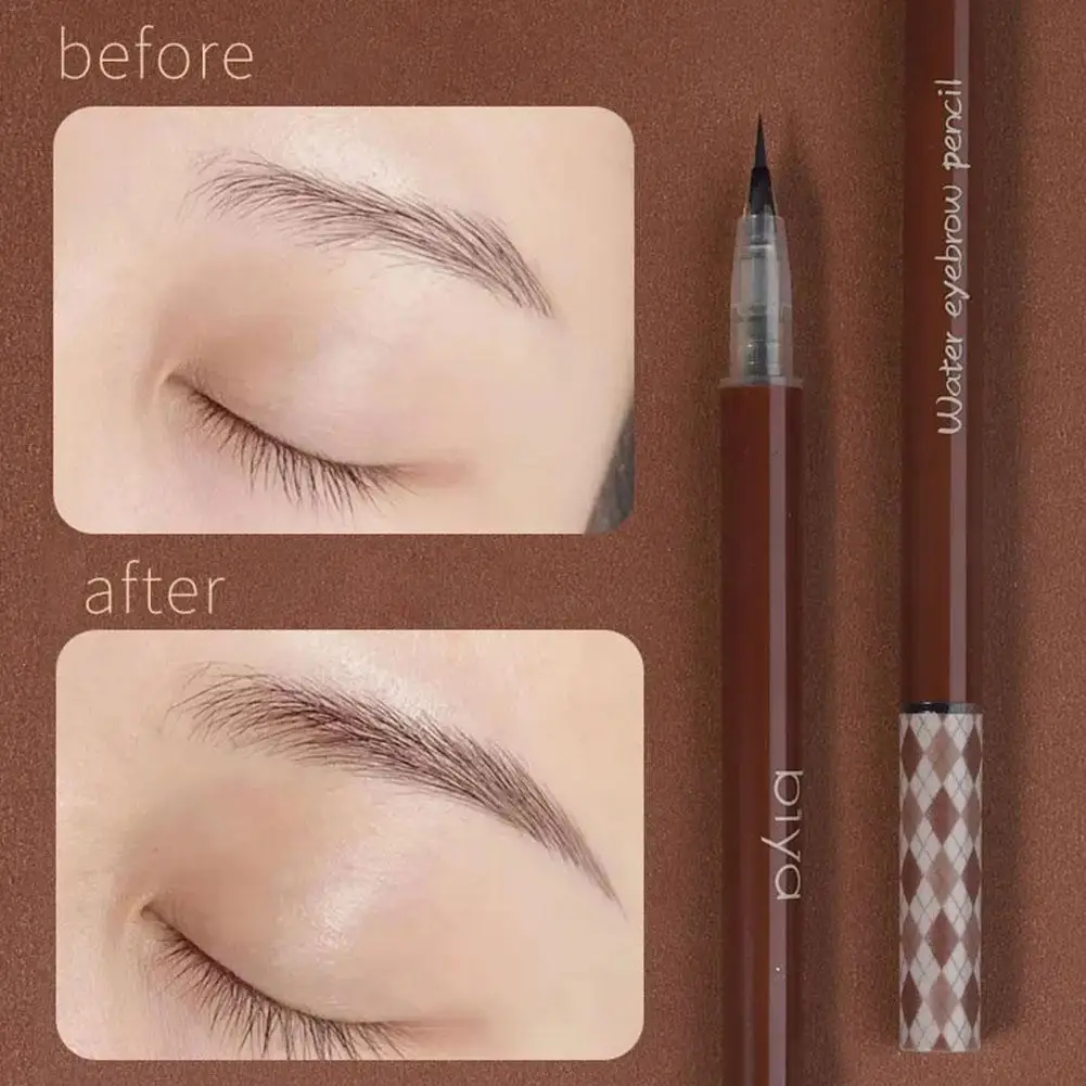 Nieuwe 0.01Mm Ultra Fijne Wenkbrauwen Pen Professionele Waterdichte Zweetbestendige Vloeibare Wenkbrauw Potlood Langdurige Make-Up Microblading