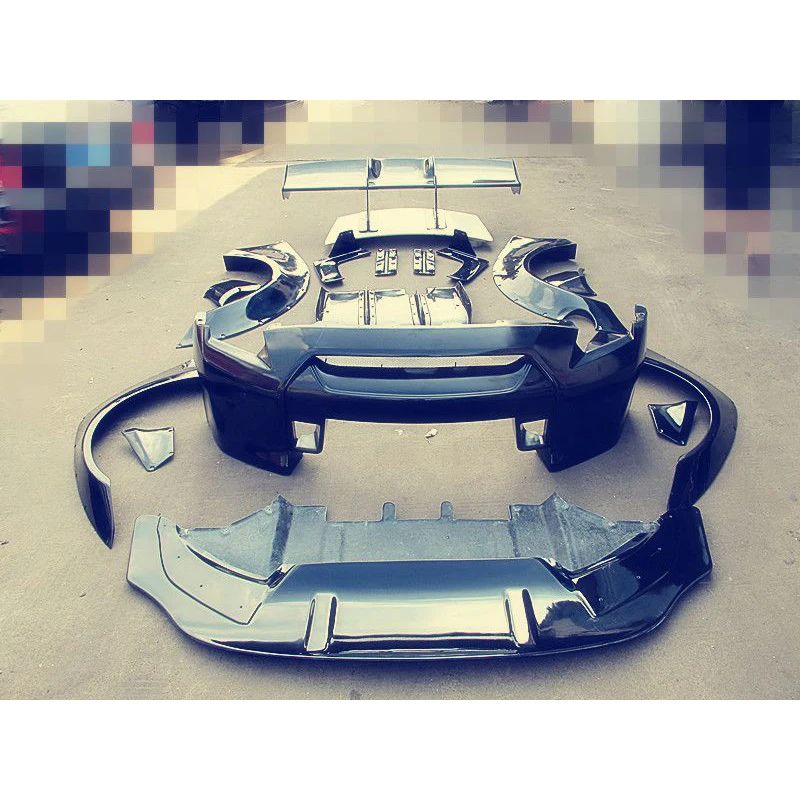 

suitable for LB Performance Style Half Carbon Fiber Car Wide Body Kit for Nissan GTR R35 2008-2016