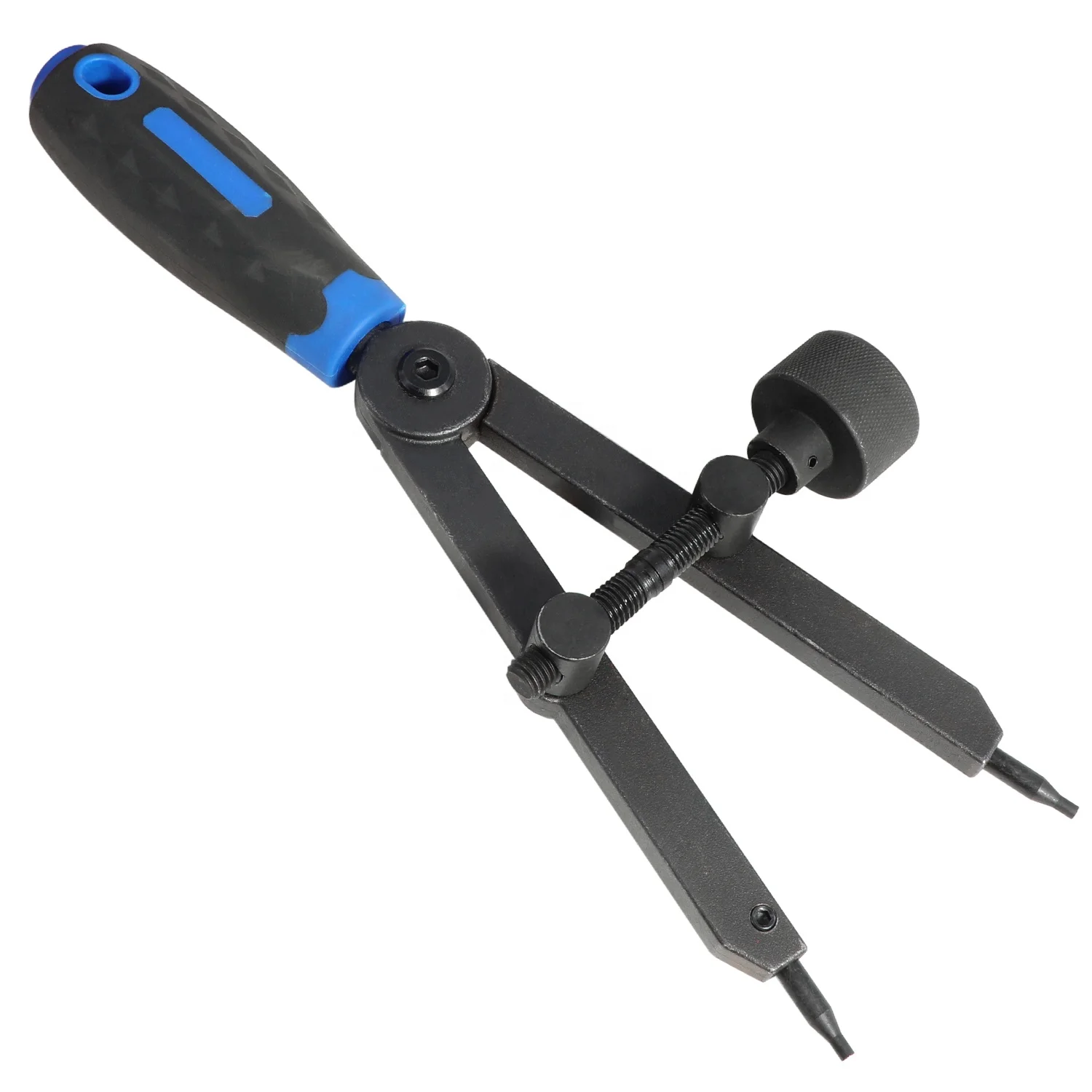 Internal & External Universal Locking Ring Circlip Pliers Set with Interchangeable Tips