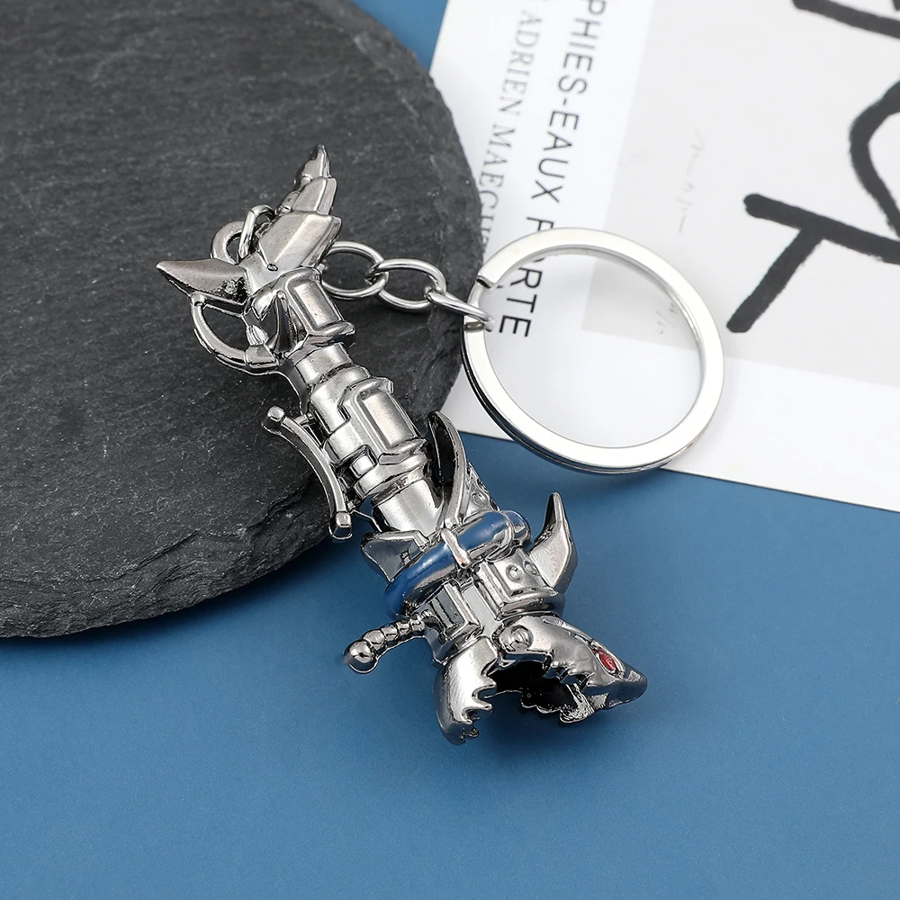 Jinx Cannon Keychain Metal Car Key Rings Jewelry Gift for Boyfriend Key Holder