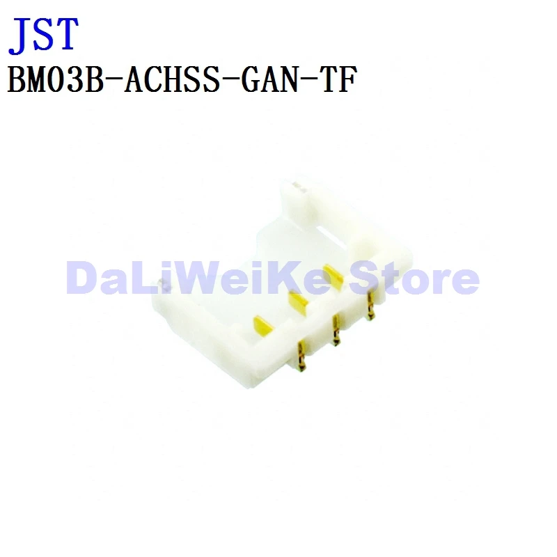 Imagem -02 - Conector Bm03b-achss-gan-tf Montagem em Superfície Ângulo Direito Posições 0.047 1.20 mm 10 Peças 100 Peças Bm02b-achss-gan-tf