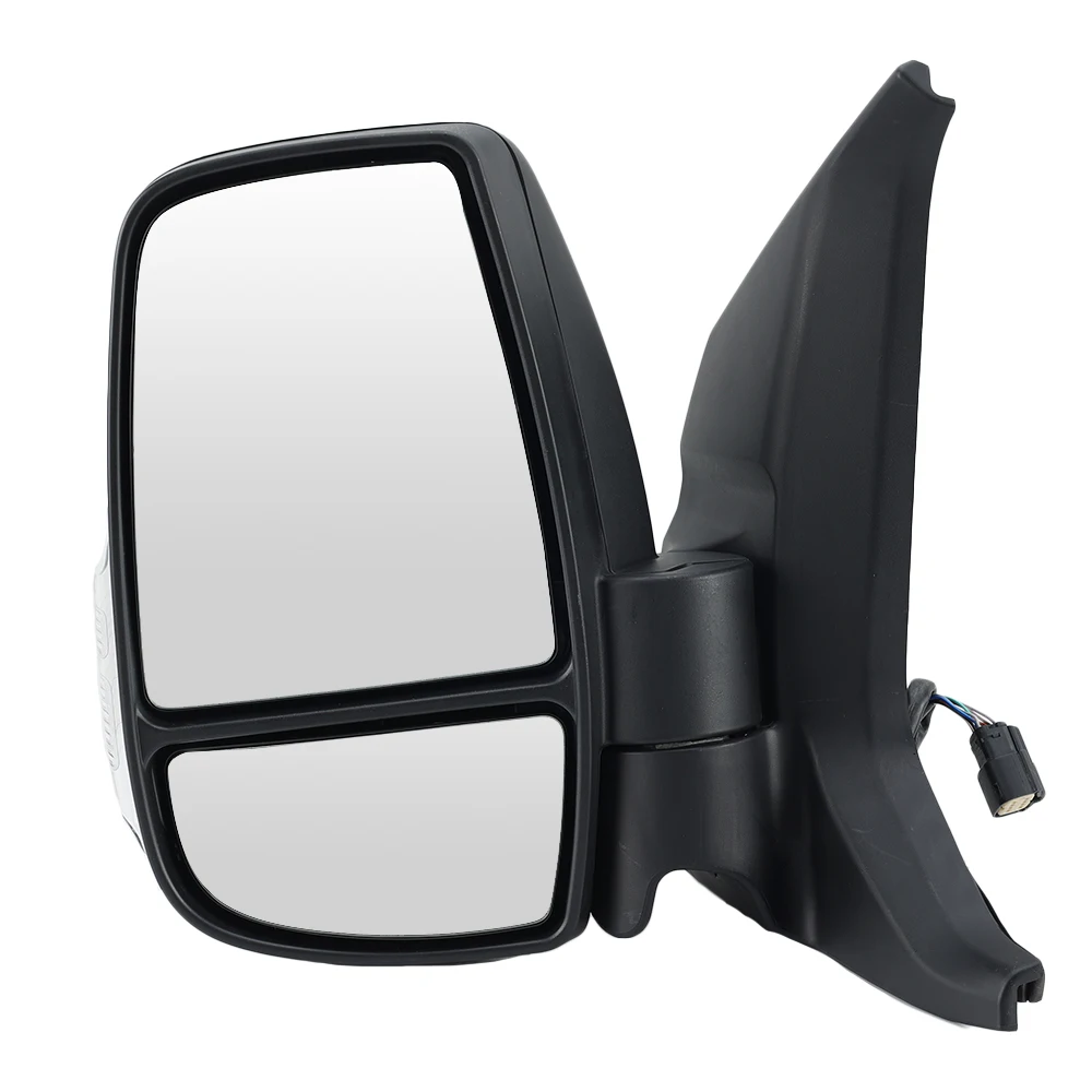 8 Pins Side Mirror Assembly For Ford Transit MK8 V363 2013-2018 Euro Version Textured Black Rearview Door Mirror Car Accessories