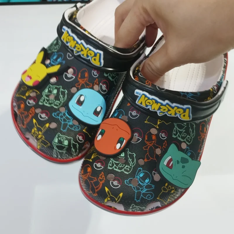 

Pokemon Pikachu Cave Anti-Slip Breathable Summer Outdoor Slippers Cool Beach Shoes for Men Women - Anime Themed Gift