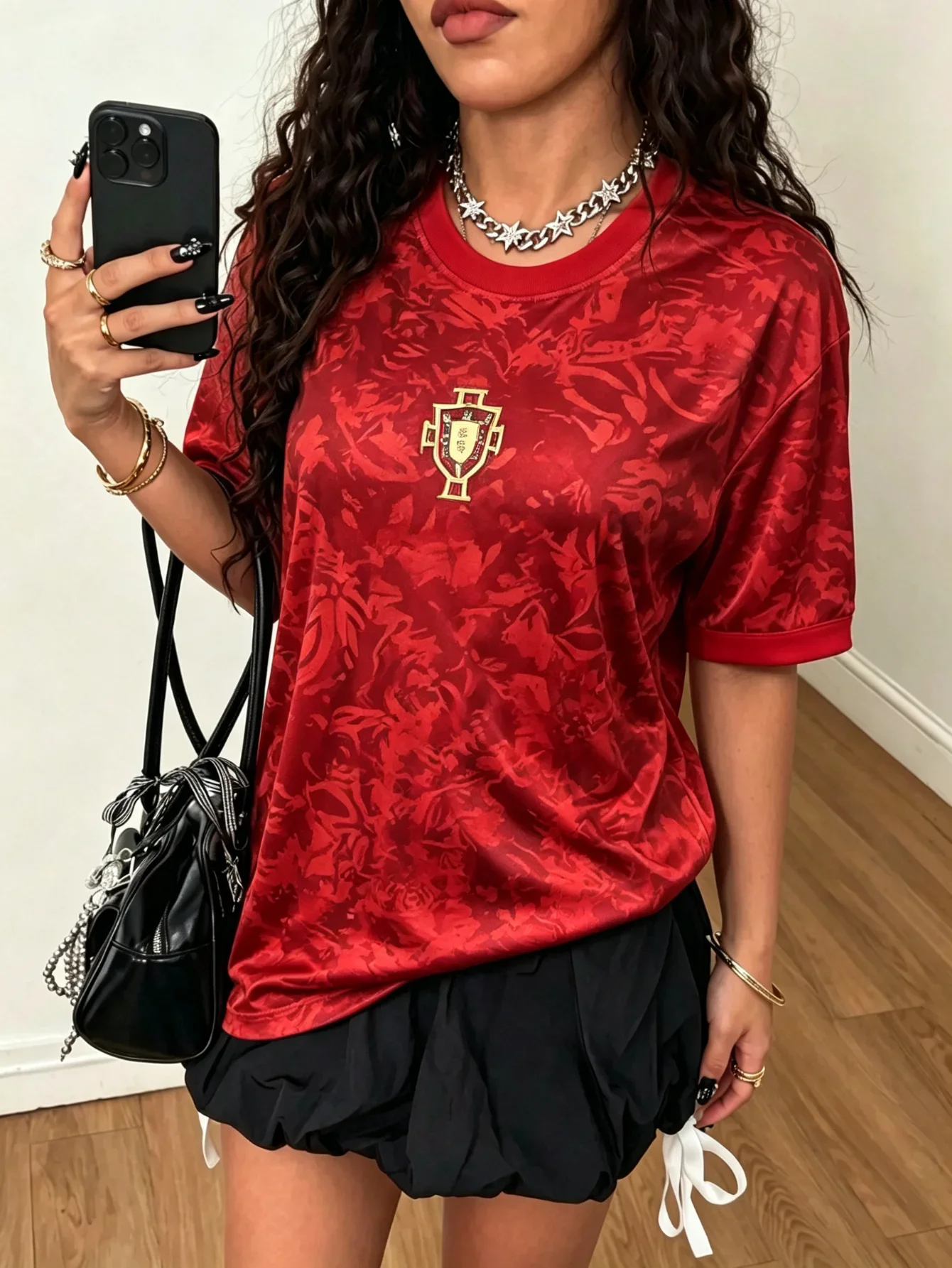 Goat Y2K Portugal Soccer Jersey Number 7 Men Women Unisex Graphic Tee Plus Size Standard Size Football Streetwear Vintage Top