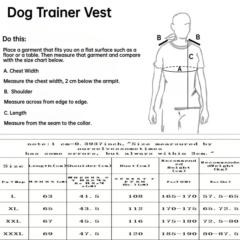 Atmungsaktive Hundetrainer-Weste, reißfester Netzstoff, große Tasche, multifunktionale Hundetrainingskleidung, Trainingszubehör für Deutsche Schäferhunde – Detail 4