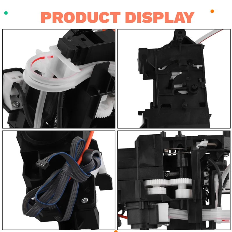 

AT63-UV DTF DTG L1800 R1390 Ink Pump System Assembly Capping Station For Epson R1390 L1800 1500W A3 Cylindric Printer Heads