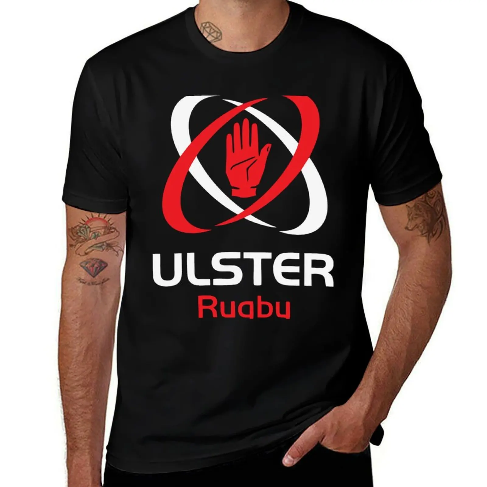 

T-Shirt t man shirt casual shirt t - t Iconic essential Rugby shirt Ulster IRFU man Design cotton