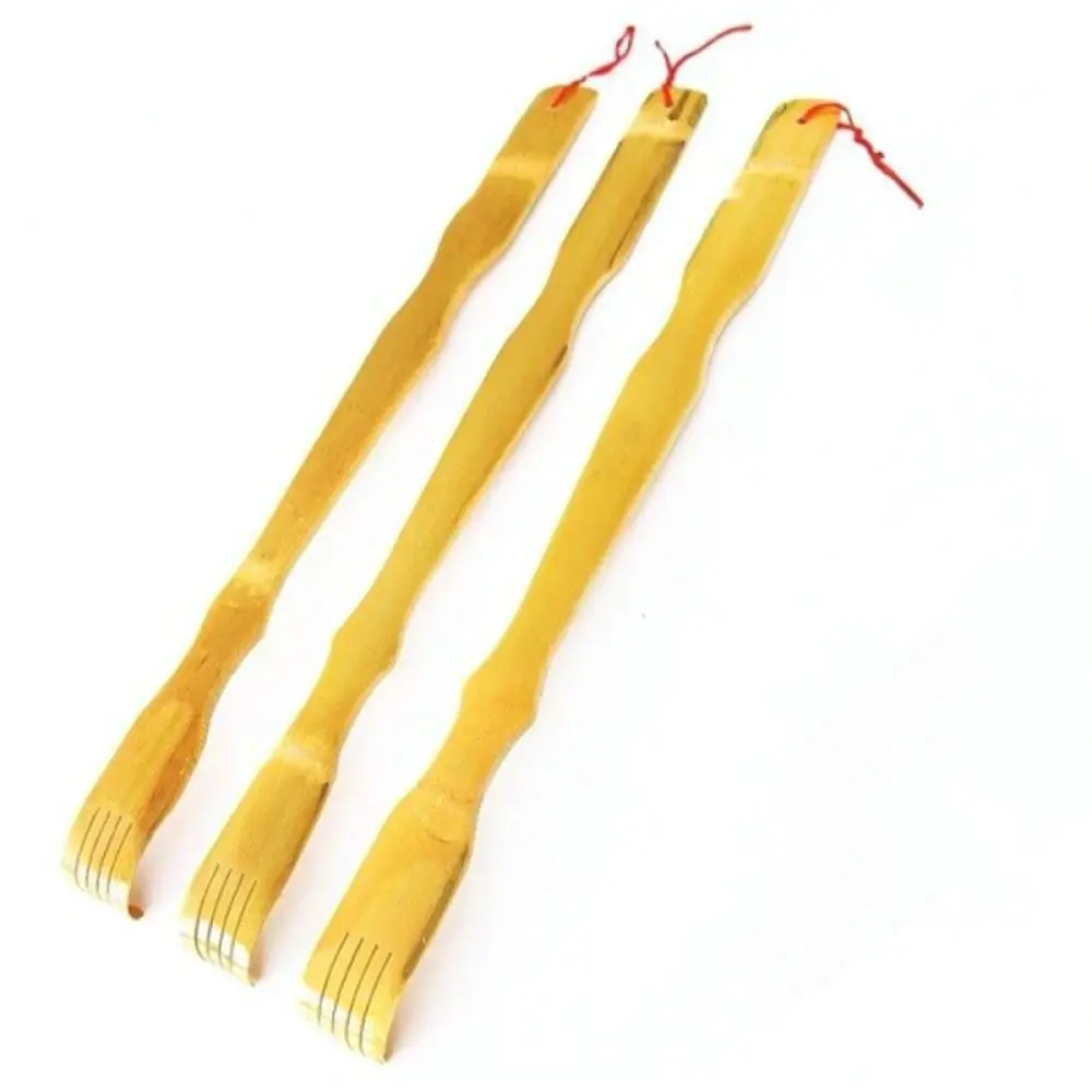 Natural Bamboo Back Scratcher Telescopic Massage Tool Extendable Body Itch Relief Massager Portable Personal Health Care Gift