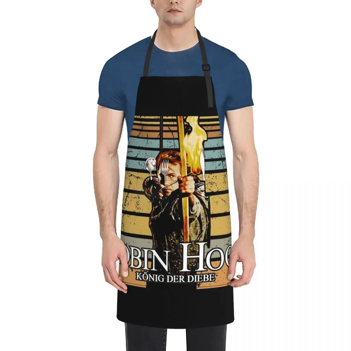 

Prince Of Thieves Apron Children'S Kitchen New 2022 Year chef for man Kitchen Things And For Home Apron