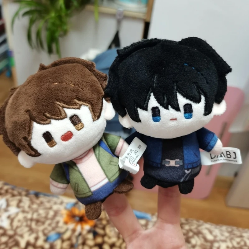 

10cm Cotton Doll Time Raiders Daomubiji Wuxie Zhangqiling Finger Doll Pendant Keychain Anime Cosplay Stuffed Plush Toys Gift