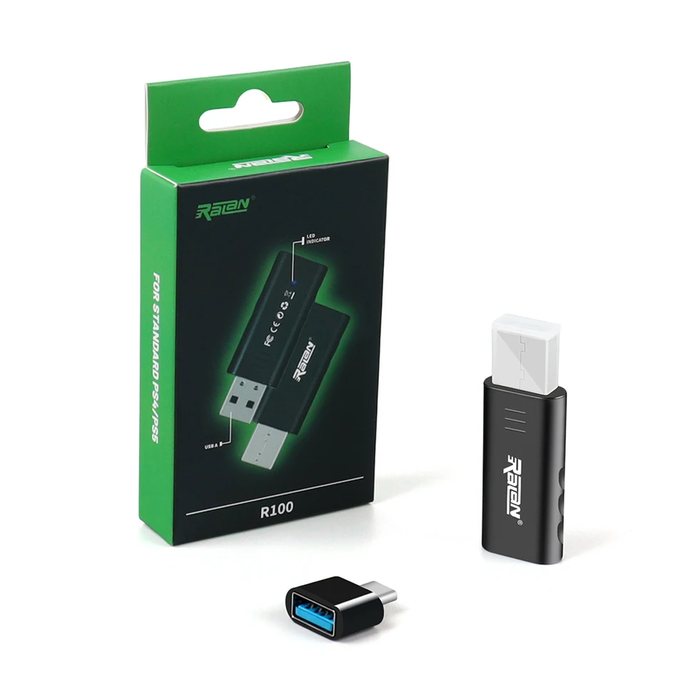 Bluetooth Wireless Controller Adapter for PS4 PS5