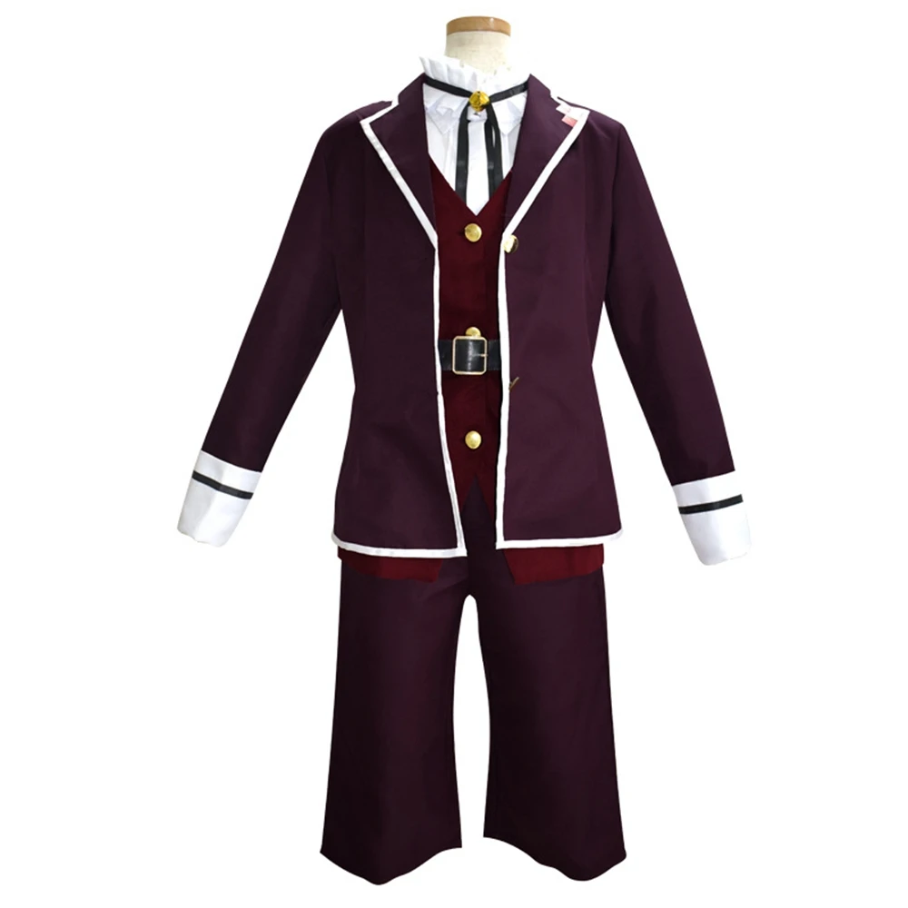 Unisex Anime Cos Sakamaki Kanato Cosplay Costume Uniform Custom Size